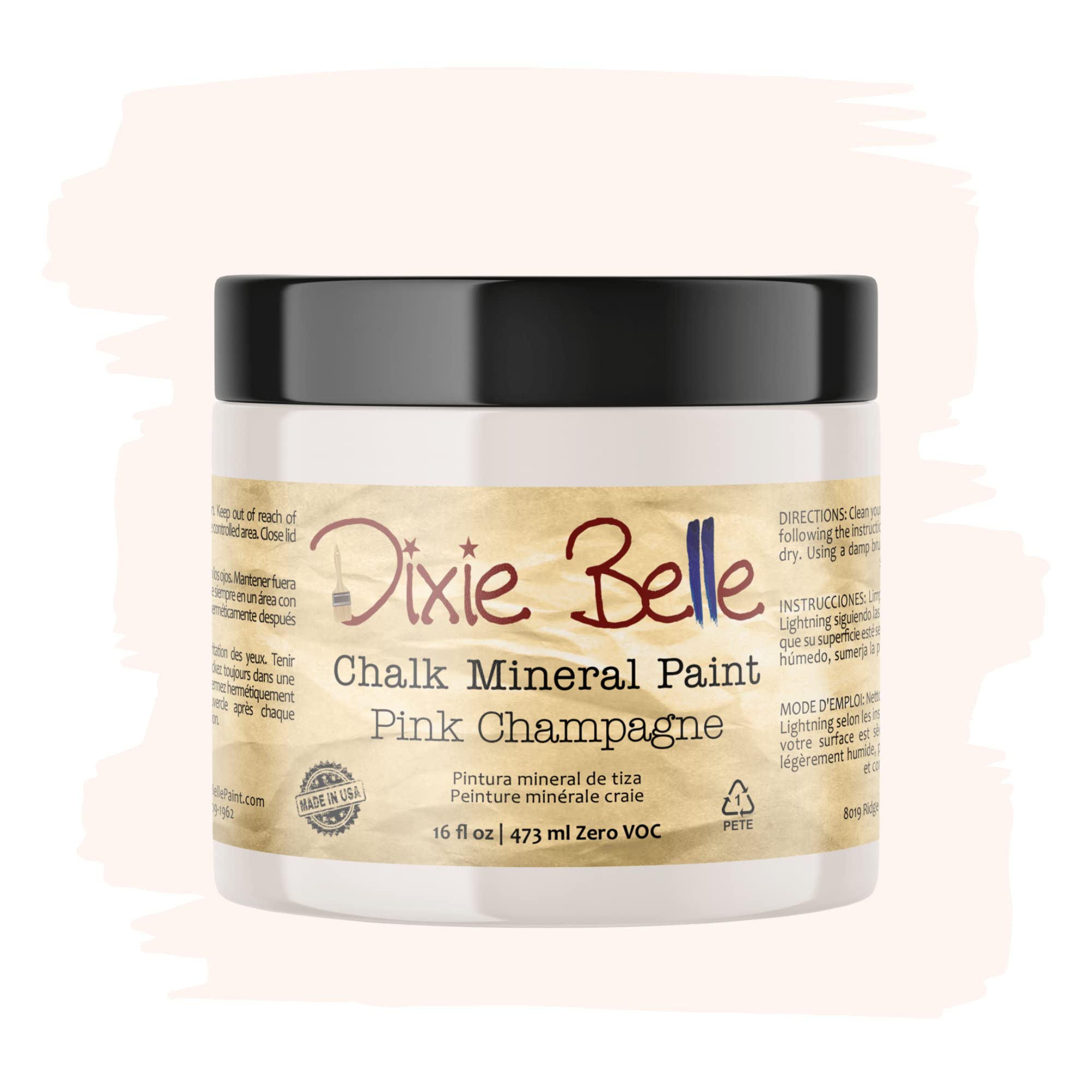 Dixie Belle Paint Company Chalk Finish Furniture Paint - Pink