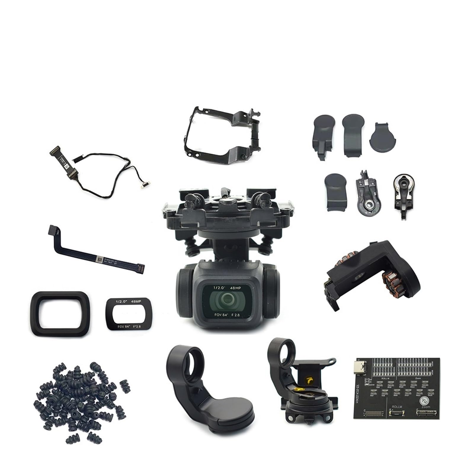 Set de carcasa cámara gimbal, compatible con DJI, Air 2