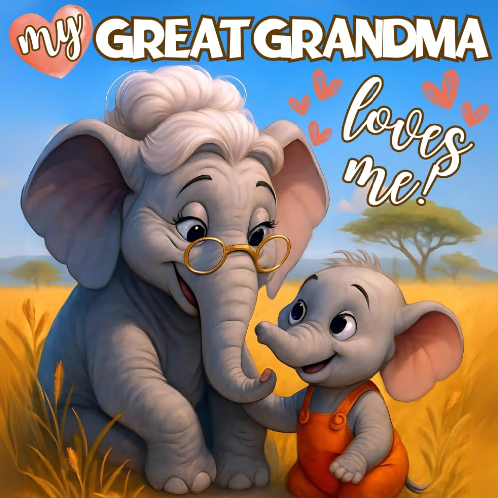My Great Grandma Loves Me!: A Heartwarming Illustrated Story Celebrating the Unbreakable Bond Between Generations: The Perfect Keepsake for New Moms and Great Grandmas