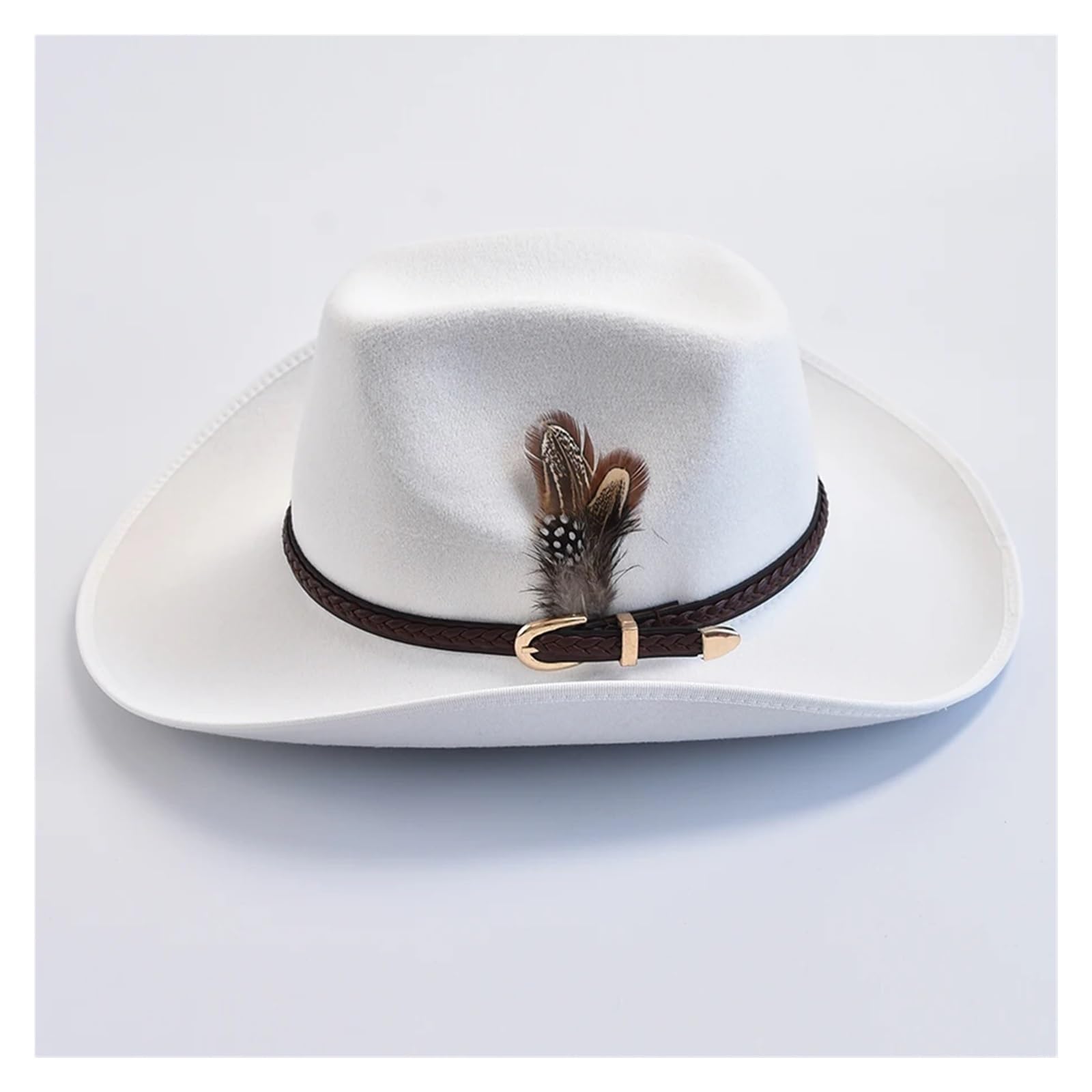 Sombrero Cowboy Sombreros Fedora, sombreros vintage de caballero, vaquera, jazz, gorras iglesia ala ancha Retro