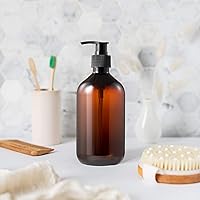 Vista 14 de 12 Pack Shampoo and Conditioner Dispenser Bottles, 8 Pack 22 Oz and 4 Pack 8 Oz Refillable Square Plastic Pump Bottles, Shower Soap Dispenser for