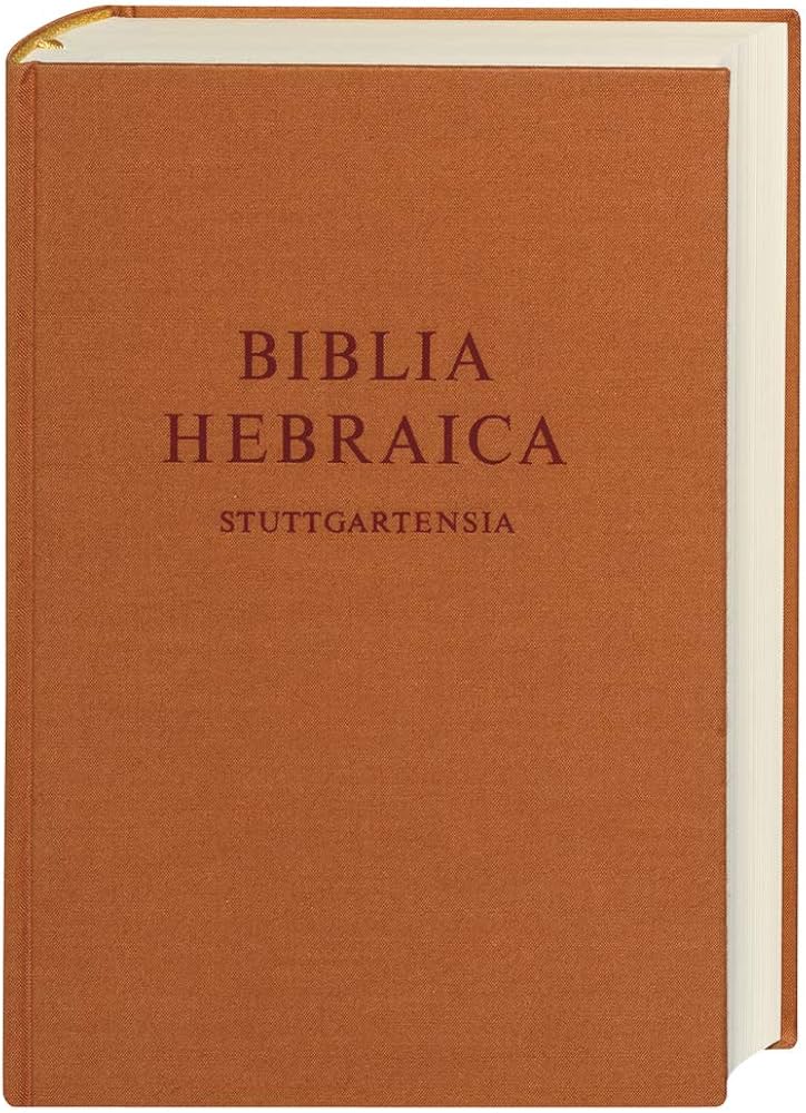 Amazon.com: Biblia Hebraica Stuttgartensia (BHS), Standard Edition Amazon.com: Biblia Hebraica Stuttgartensia (BHS), Standard Edition