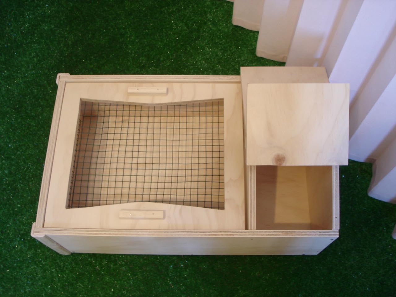 Terrario per tartarughe di terra con casetta Vivarium Habitat tartarughe rettili e altri animali