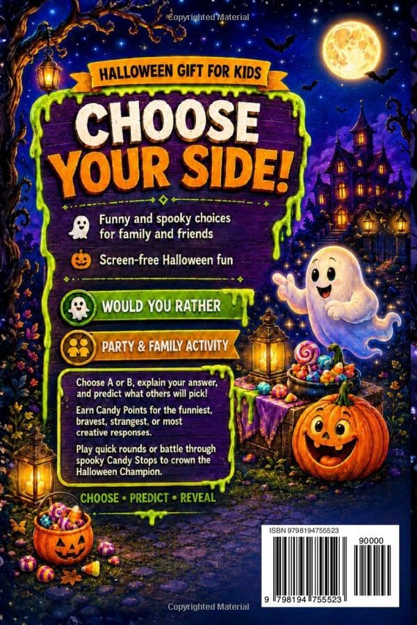Halloween Gift for Kids: Would You Rather Battle - A Hilarious Spooky Game Book for Boys and Girls Ages 6–12 with Funny Questions, Party Challenges, and Screen-Free Family Fun image 3