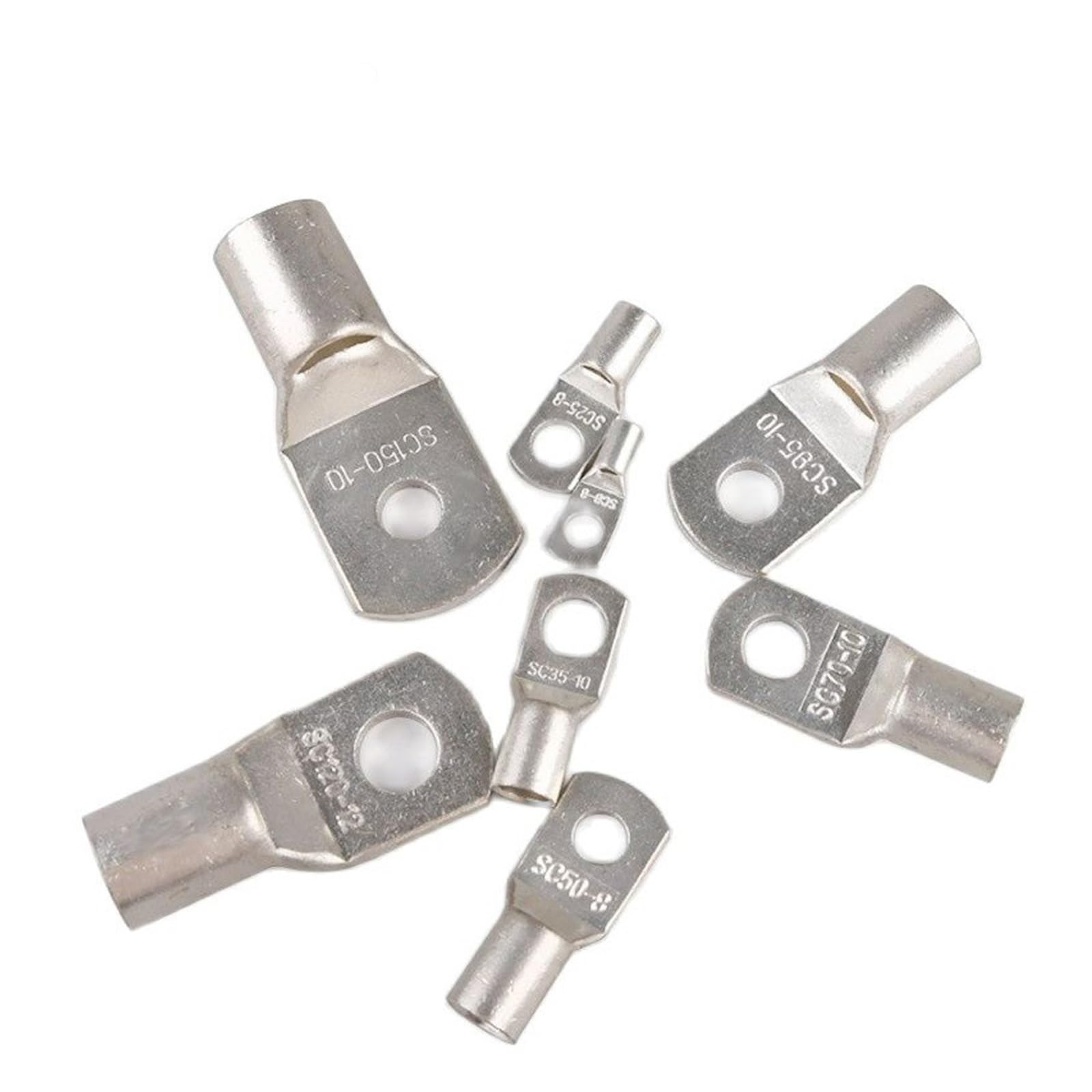 Terminales SC16-8 cable batería conectores crimpar cobre estañado