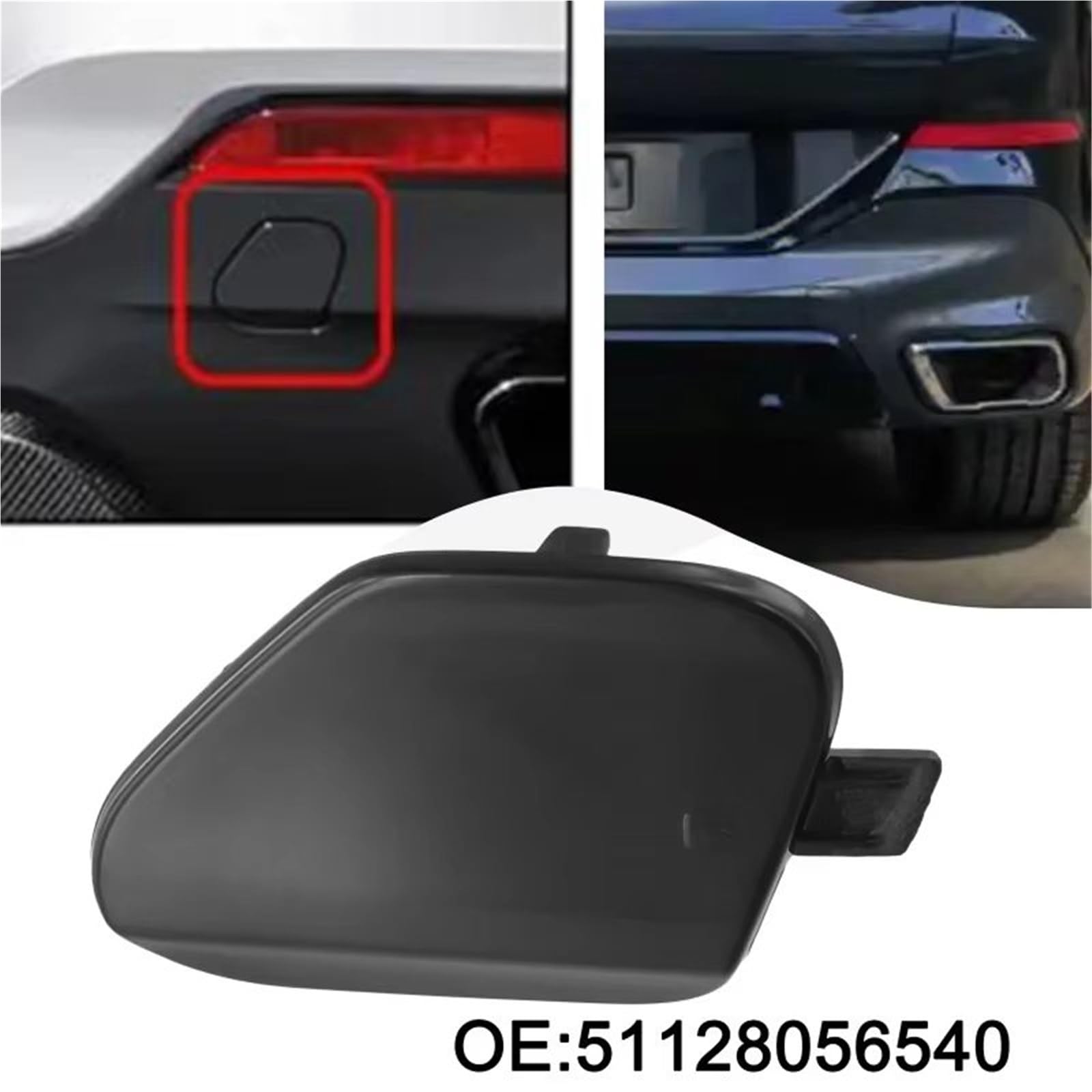 Copertura Gancio Traino Auto Copertura Gancio Traino Compatibile Con Per X6 F16 2014 2015 2016 2017 2018 2019 Copertura Dellanello Rimorchio Dellautomobile Paraurti Posteriore Tappo 51128056540