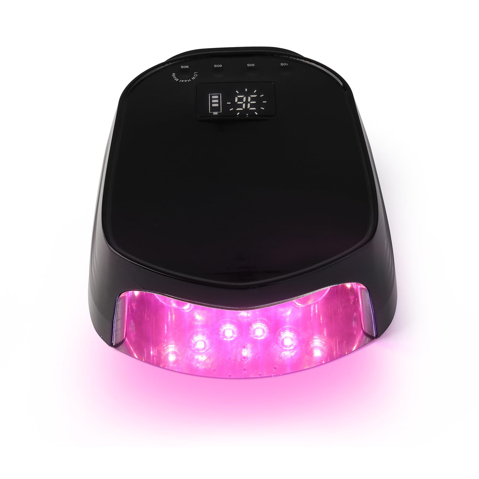 Lampada UV LED per Unghie per asciugare Lo Smalto Gel per Manicure | asciuga unghie a led da 96w con schermo lcd, strumento per salone di bellezza lampada uv ricaricabile da 5200 mah per