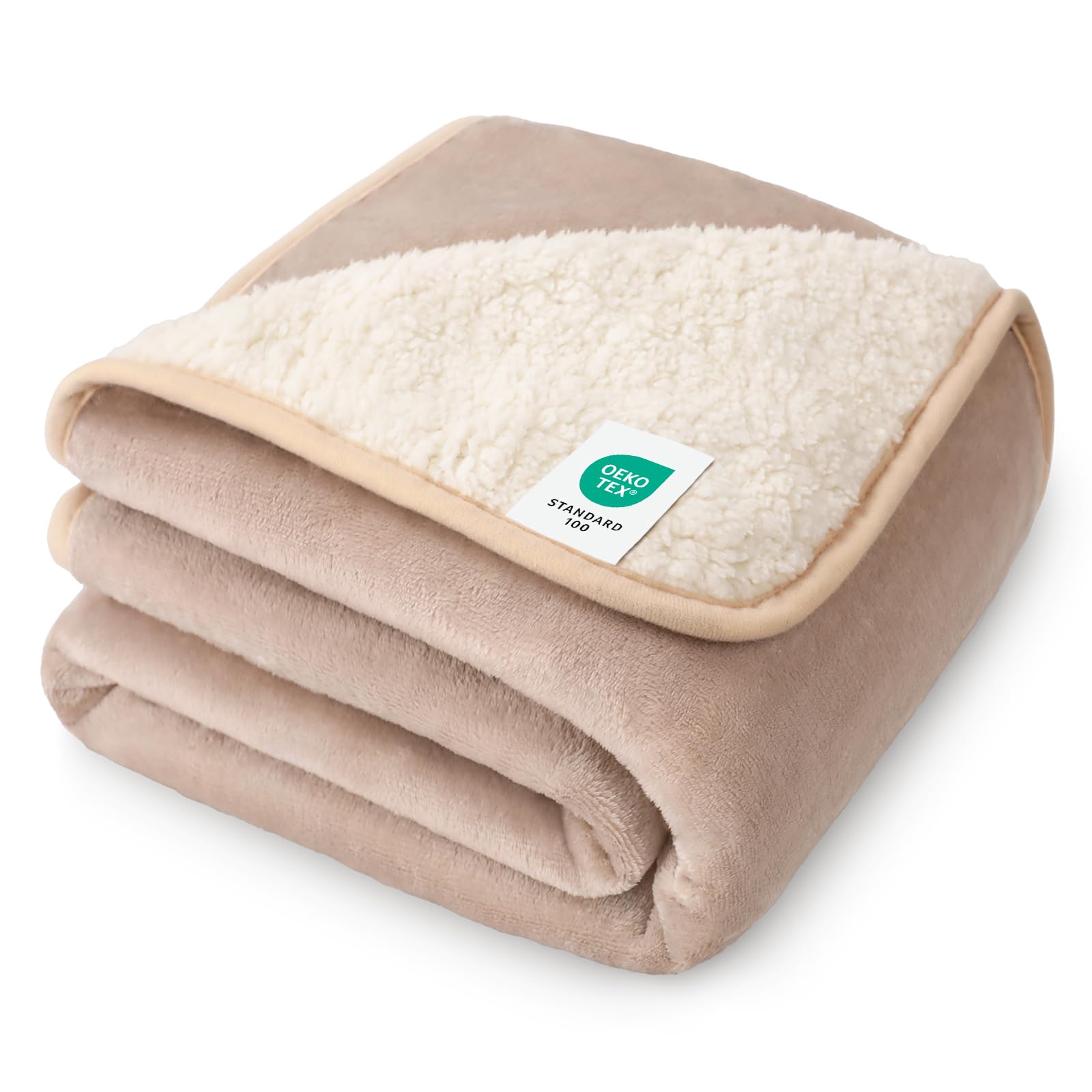 luciphia wasserdichte Hundedecke,Waschbare Decke für Kleine Hunde Katzen,Flauschige Sherpa Fleece Haustierdecke,Wasserdicht Decke für Sofa Couch Bett Auto