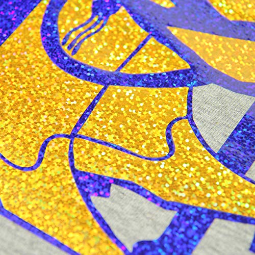 Threadart Holographic Orange 20" Heat Transfer Vinyl Film | Custom Cut Roll 20" Wide By The Yard | Compatible With Cricut Explore And Maker, Silhouette Cameo, & Large Format Cutters #TOP7