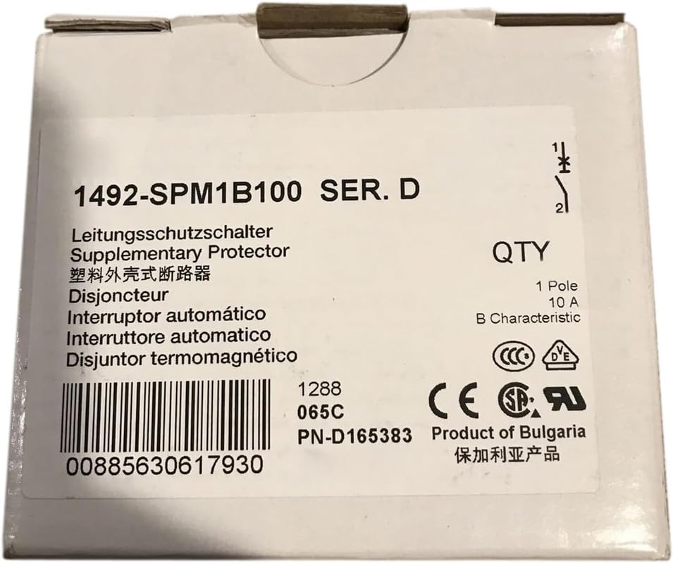 1492-SPM1B100 Nuevo y sellado en caja 1492SPM1B100