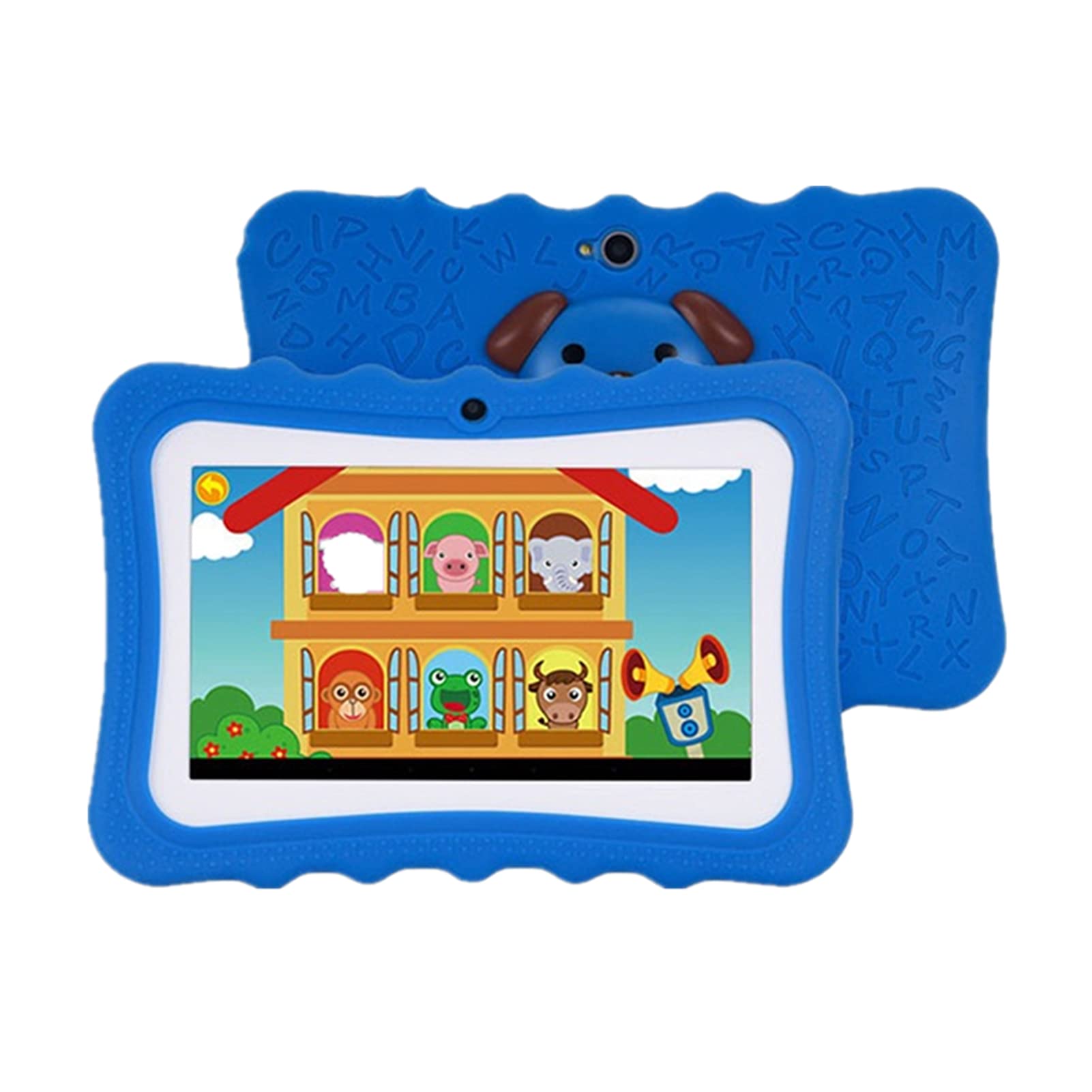 Tablet dla dzieci 7-calowy ekran podwójny aparat Android czterordzeniowy wersja WiFi edukacyjna maszyna do wczesnej nauki dla małych dzieci