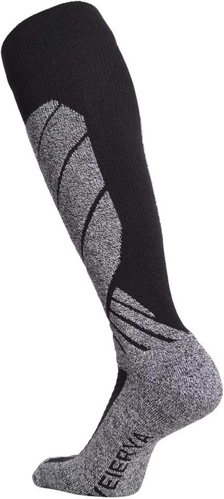 WEIERYA Ski Socks Warm Cotton Sports Outdoor Socks for Winter Skiing Snowboarding Skating Hiking, 2 Pairs Black XL at  Women’s Clothing store