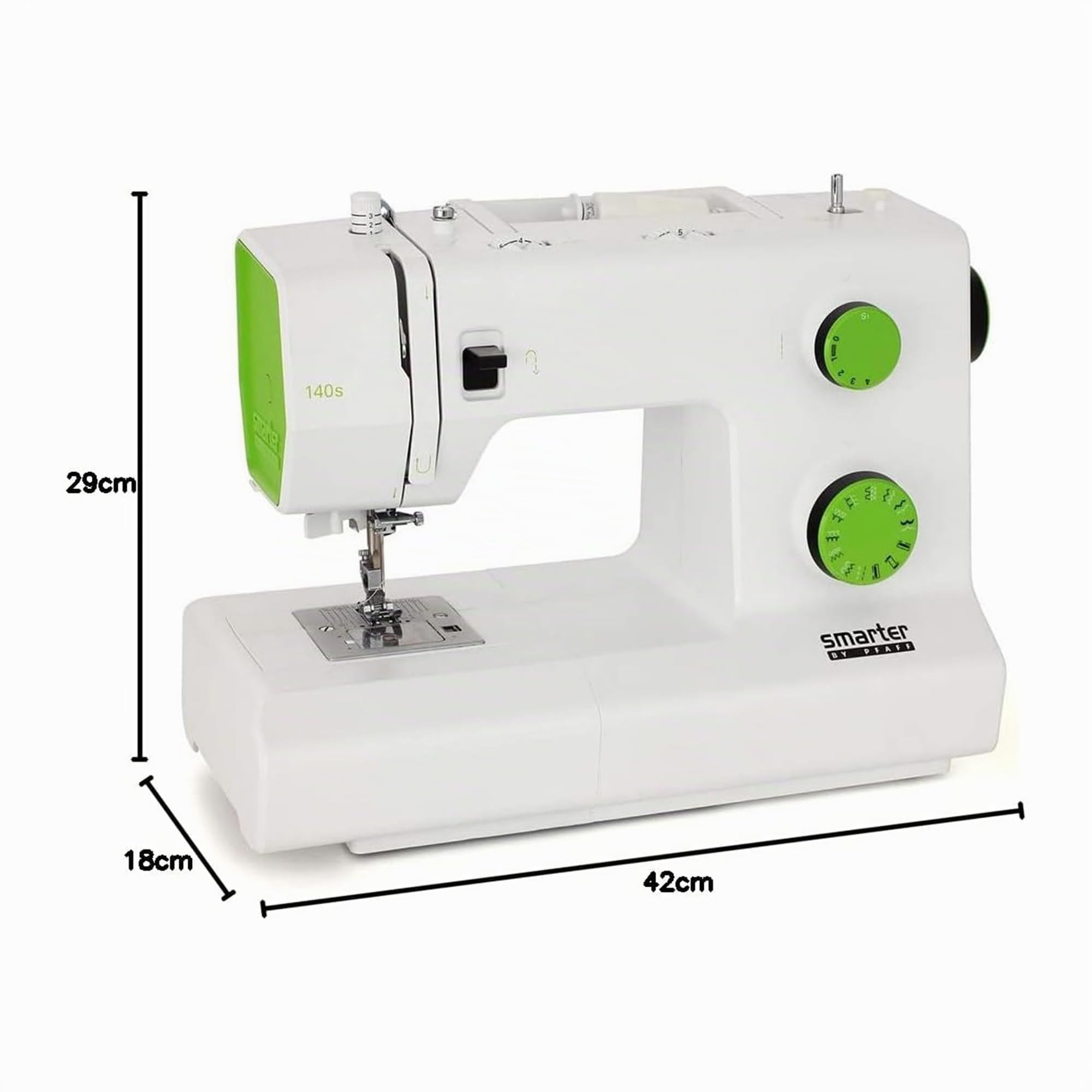 PFAFF Smarter 140S Sewing Machine White
