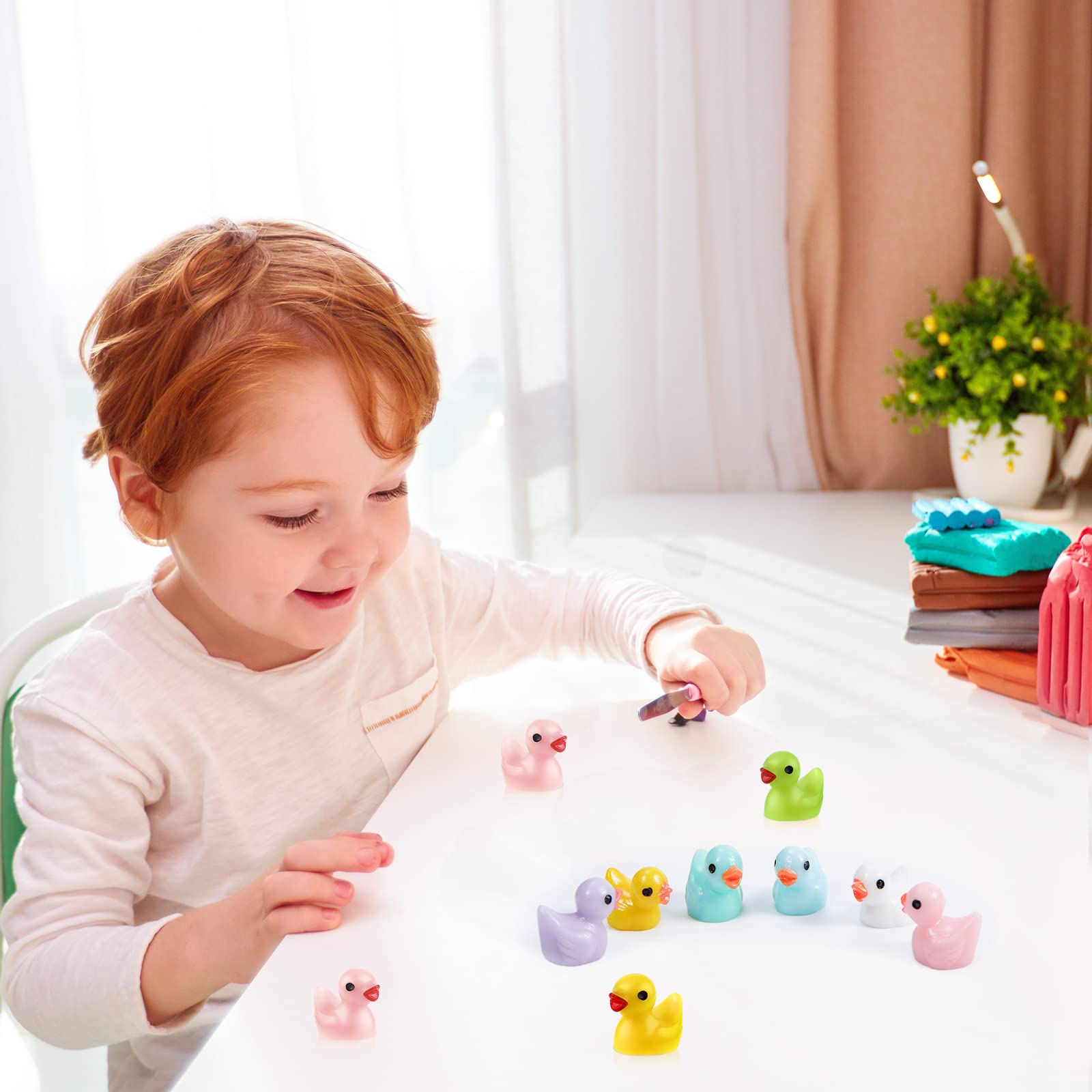 100 Pieces Mini Canards en Résine Couleur macaron Polyvalent Set, Petits Forme et Vive Réaliste Little Duck Ornements pour Bricolage, Miniatures Figurines de Canard pour Maisons de Poupées 100 Pieces Mini Canards en Résine Couleur macaron Polyvalent Set, Petits Forme et Vive Réaliste Little Duck Ornements pour Bricolage, Miniatures Figurines de Canard pour Maisons de Poupées