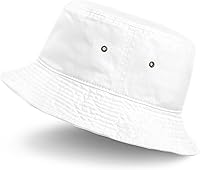 The Hat Depot Unisex Bucket Hat - 100% Cotton UPF 50+ Packable Sun Protection for Beach Travel Summer