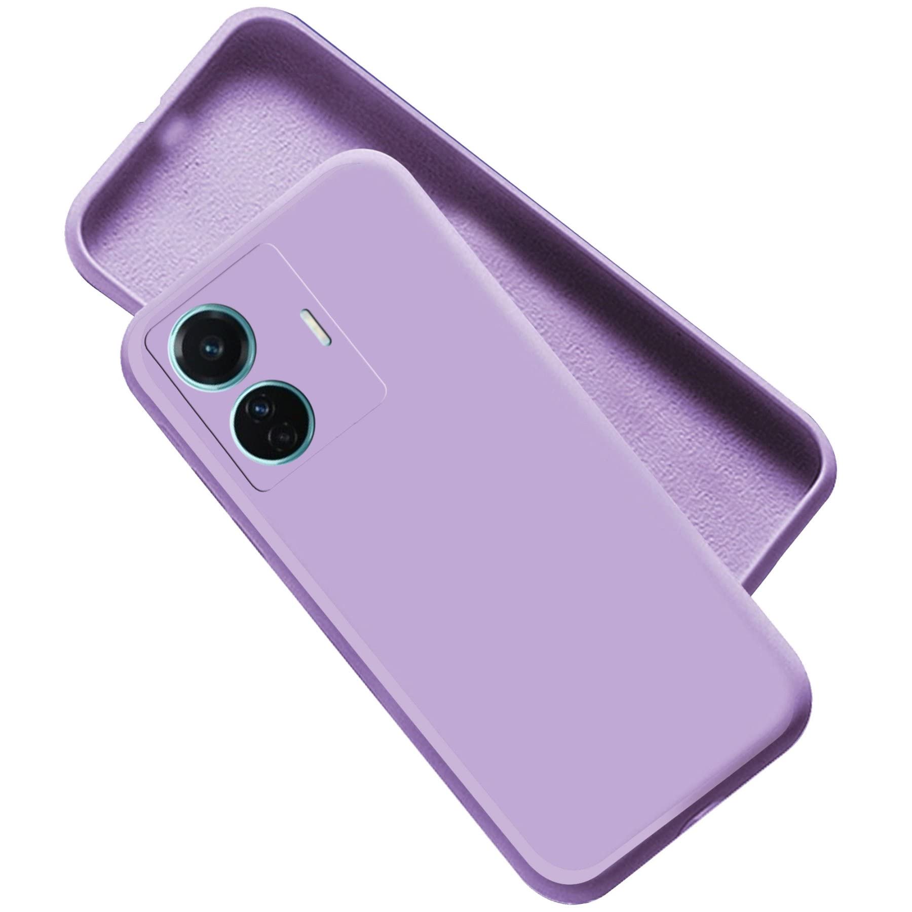 A rtistque Back Cover Case for iQOO Z6 Pro 5G / Vivo T1 Pro 5G with Camera Protection | Shockproof TPU | Stylish Protective Design | Slim Fit |iQOO Z6 Pro 5G / Vivo T1 Pro 5G Back Cover - Purple (B0BFNT25ZN) Amazon Price History, Amazon Price Tracker