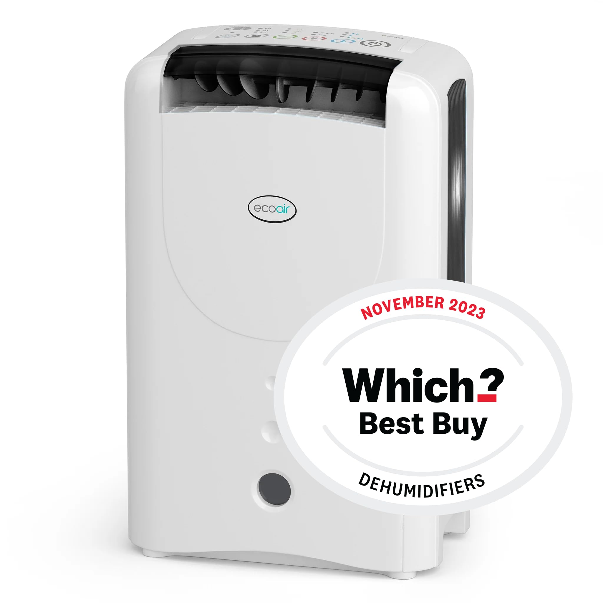 EcoAir DD1 Classic Dehumidifier - 7.5L - White