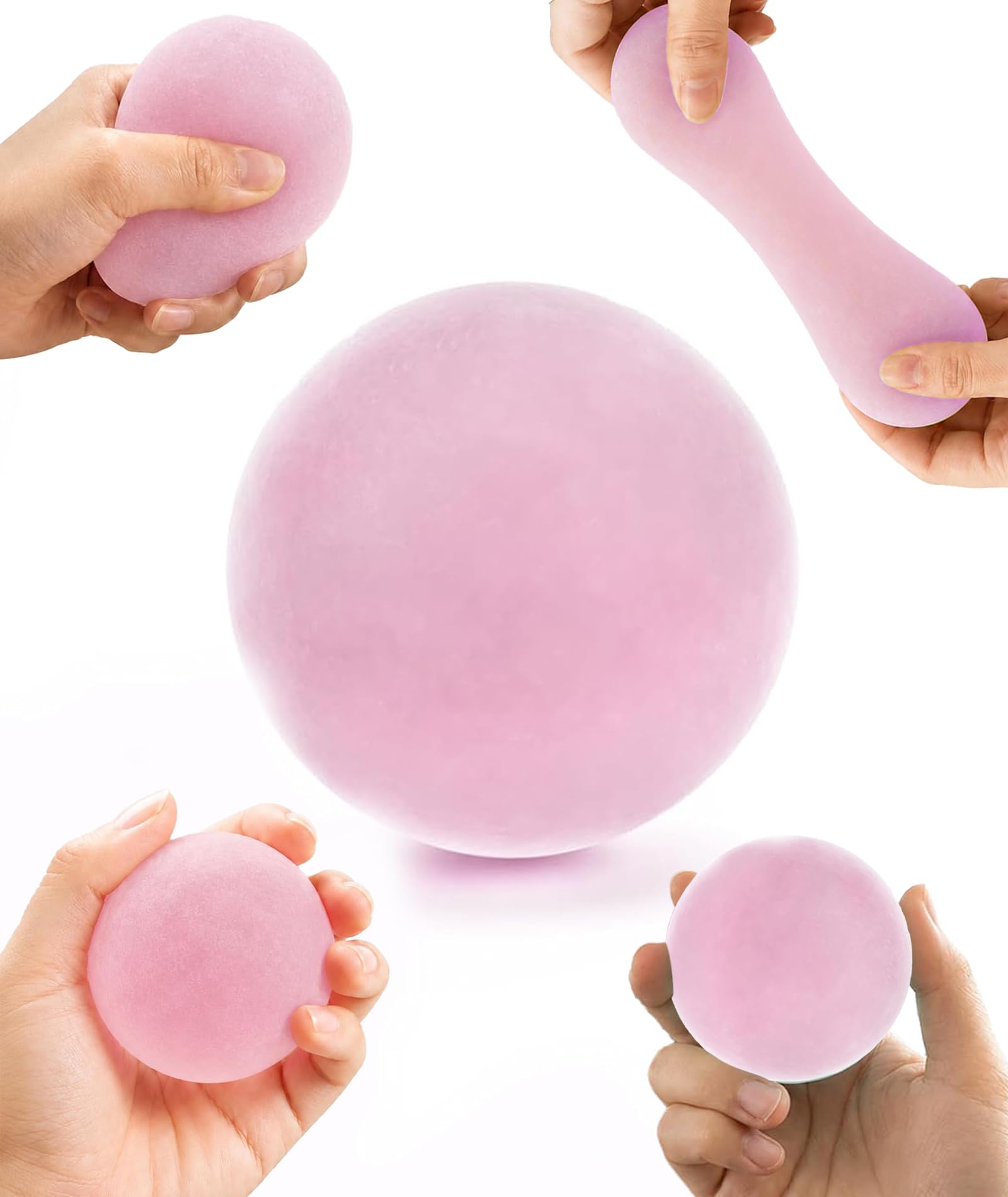 Coconut Oil Squishy, Squishys Dumpling Toy for Desk Stress Relief and Study Companion,Cheese Squishy Anytime Anywhere Portable Sensory Toy-image-13