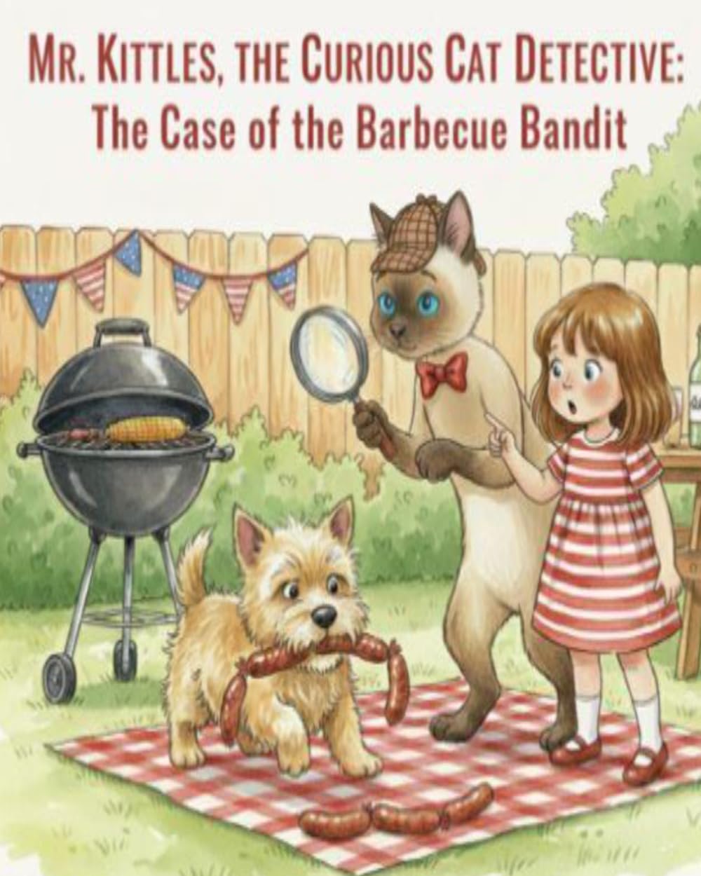 Mr. Kittles, The Curious Cat Detective: The Case of the Barbecue Bandit