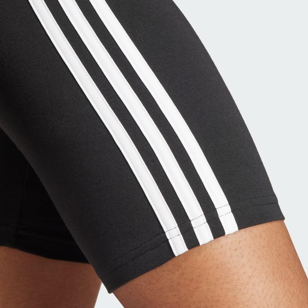 Adidas - Essentials 3-Stripes Bike Shorts, Collant a Compressione da Corsa Donna