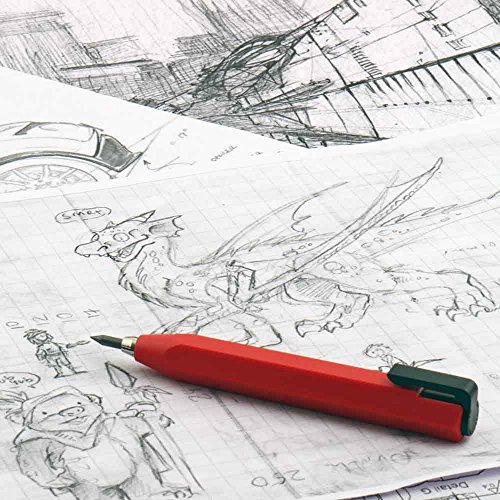 Worther Shorty 3.15 mm Mechanical Pencil, Red