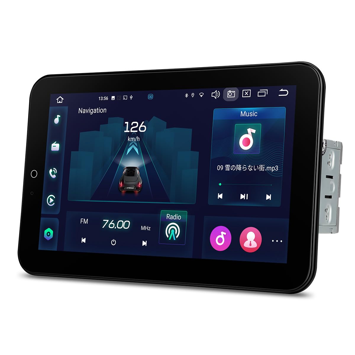 Amazon.co.jp: XTRONS カーナビ 2din Android12 縦表示可 12.8インチ