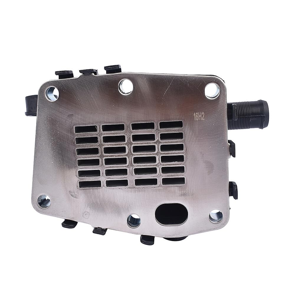EGR Refroidisseur de gaz électrique menthe 9807593080 9801705280 | compatible avec C4 C5 DS4 DS5 Focus III Galaxy III Mondeo V 5008 3008 2.0HDI DS7Q9D475DA 1861749