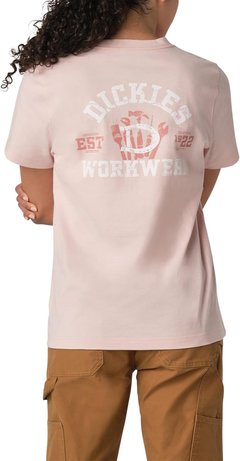 Dickies Womens Heavyweight Workwear Graphic T-Shirt - Image 3