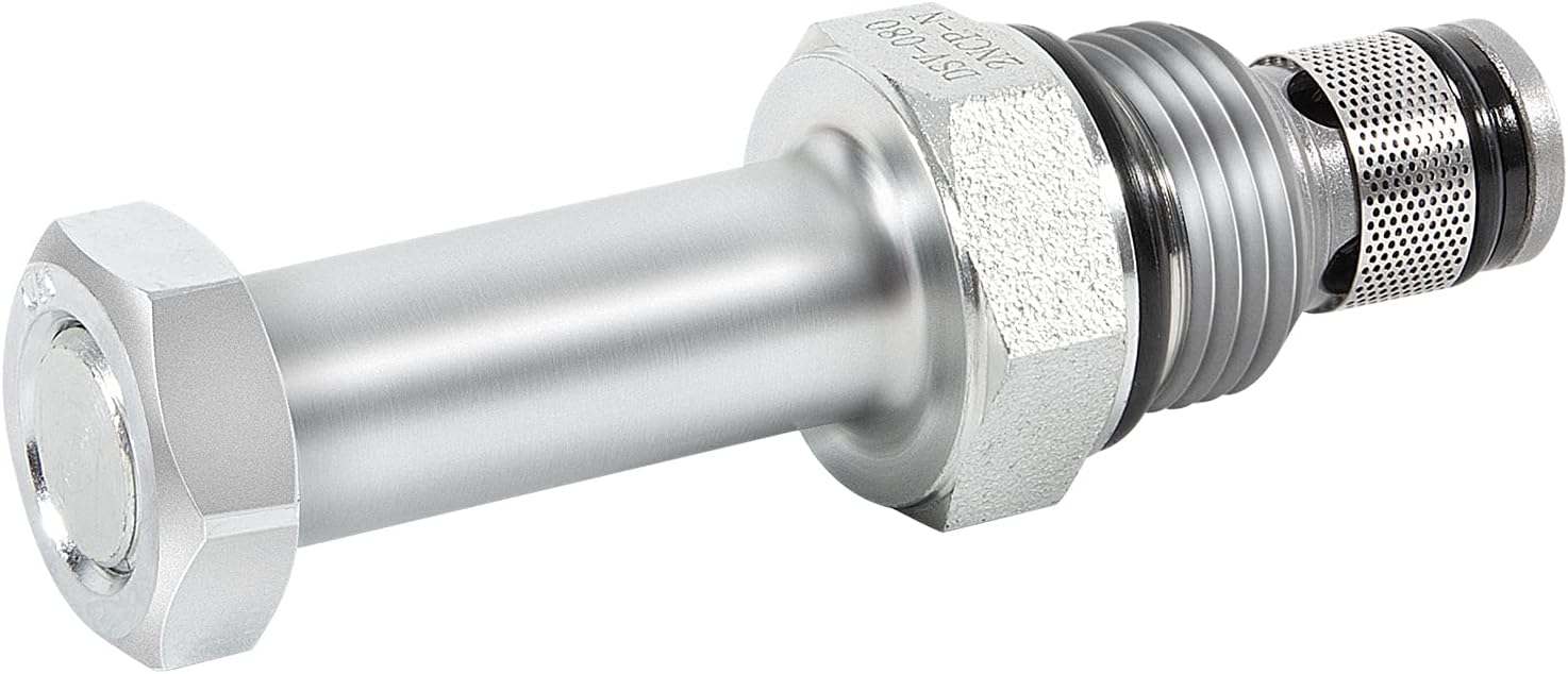 DSV-080-2NCP-N Solenoid Cartridge Valve, Replacement for SPX Fenner Stone VF-4009, Normally-Closed, Two-Way, Two-Position, Pilot-Operated Solenoid Valve