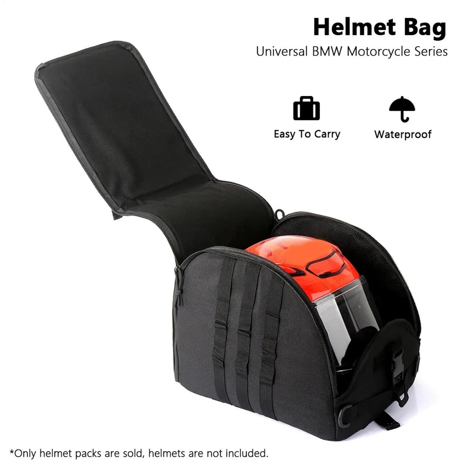 Bolsa Portacasco Moto Estuche Protector Oxford Para Equipo