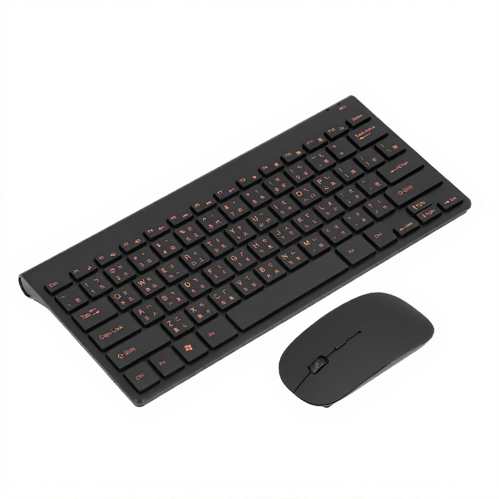 2.4G Chinese English Keyboard Mouse Combo, 78 Keys Traditional Mute Keyboard Engraving, Keyboard Mouse Set for Home, Office-picture-18
