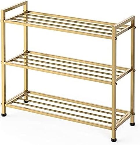Zapatero simple en la puerta pantuflas de hierro simples para recoger el estante del hogar estante de zapatos multicapa