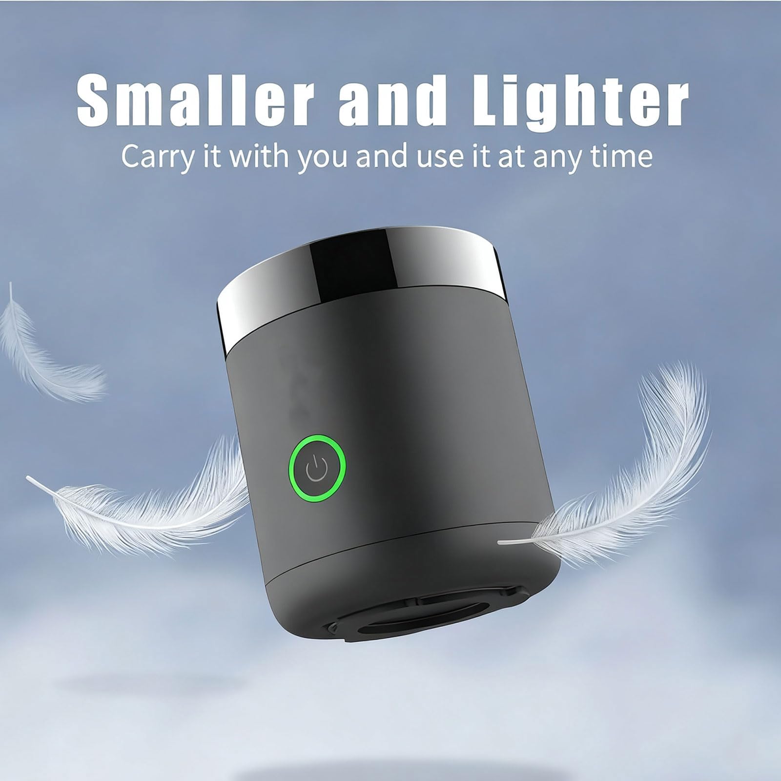 Compatto, senza fiamma, riscaldamento per aromaterapia, ceramica veloce, design caldo e ricaricabile, per viaggi, decorazione della camera da letto, diffusore di aromaterapia USB ricaricabile