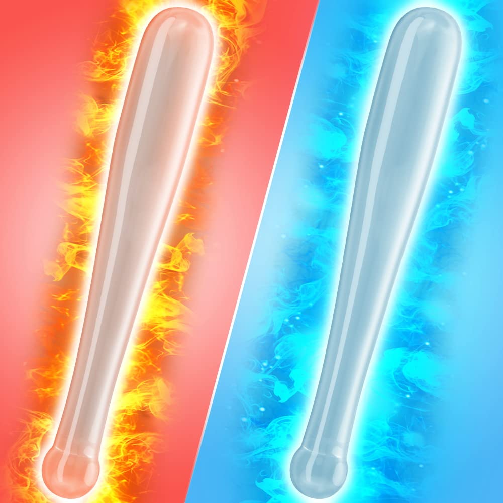 Glass Anal Plug Dildo Anal Próstata Masturbación Masaje Juguete Adulto Tamaño Grande y Pequeño Masculino y Femenino Universal Anal Sex Ass Plug Glass Rod Sex Toy (L)