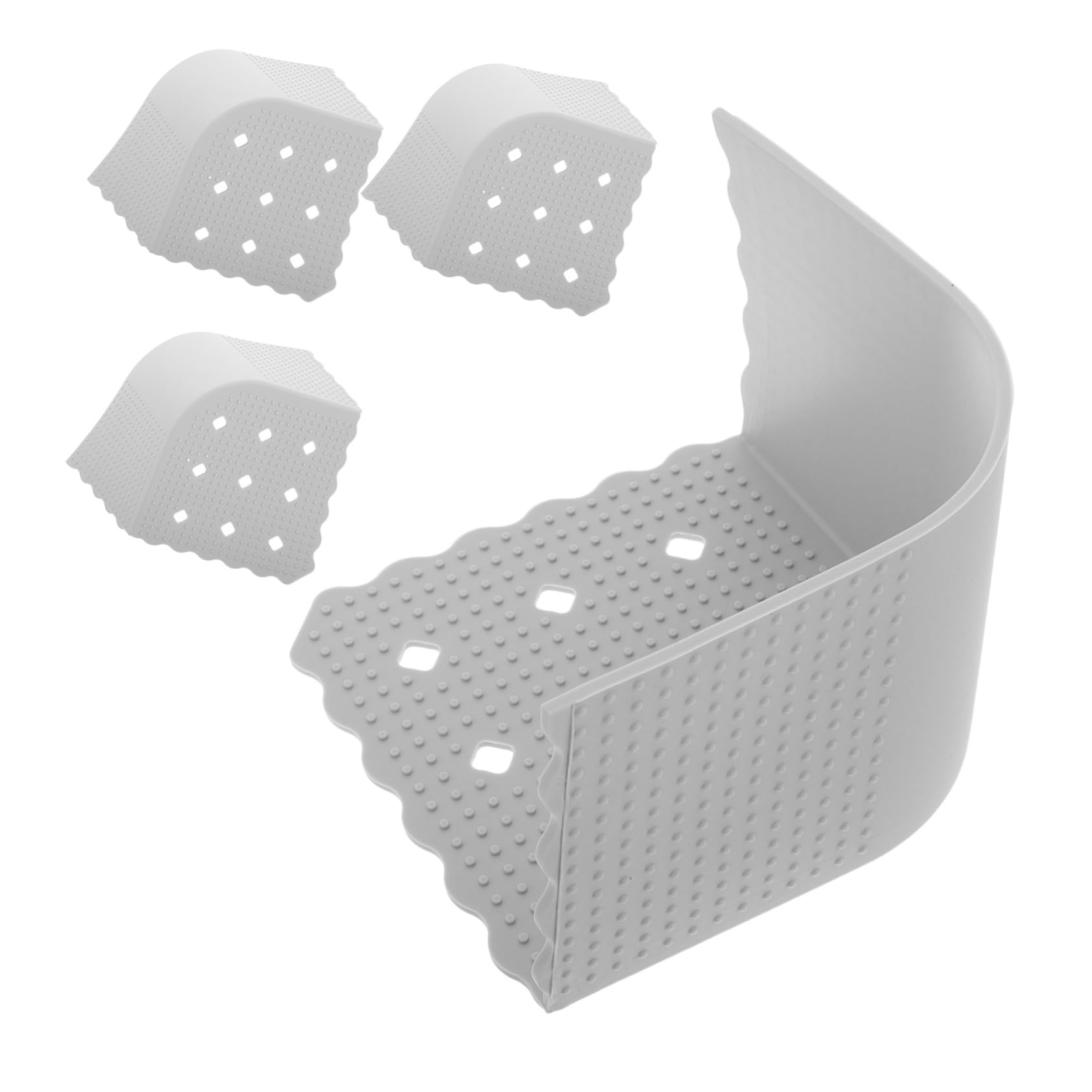 STOBAZA 4pcs Slip Bed Sheet Holders Silicone Sheet Fasteners for Stable Bedding Invisible Clips for Quick Installation Fits All Mattress for Use