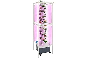 Hydroponics Vertical Growing System - Biosp Tower Garden for Indoor Gardening