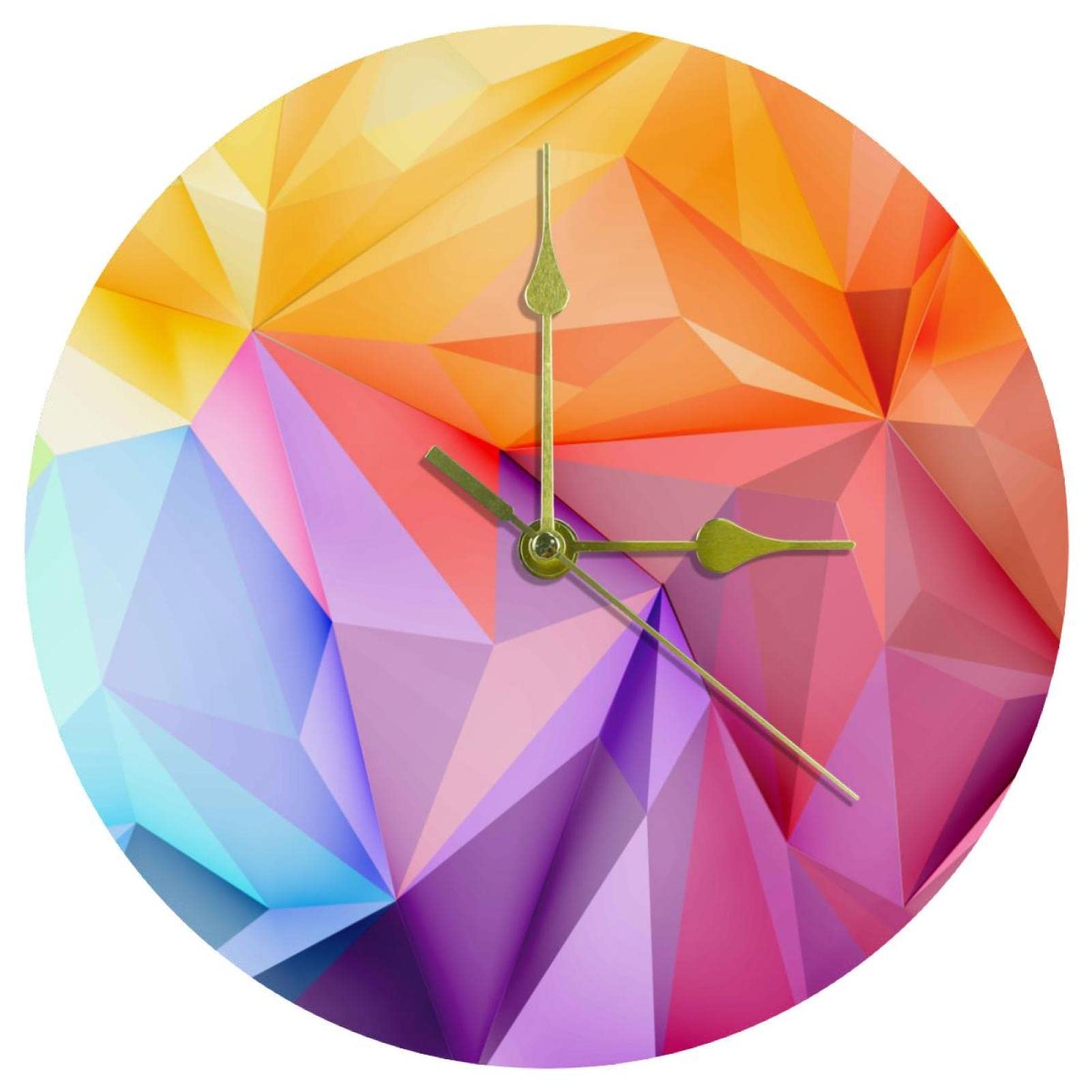 Horloge murale acrylique anti-bruit pour retrouver le sommeil dans la chambre