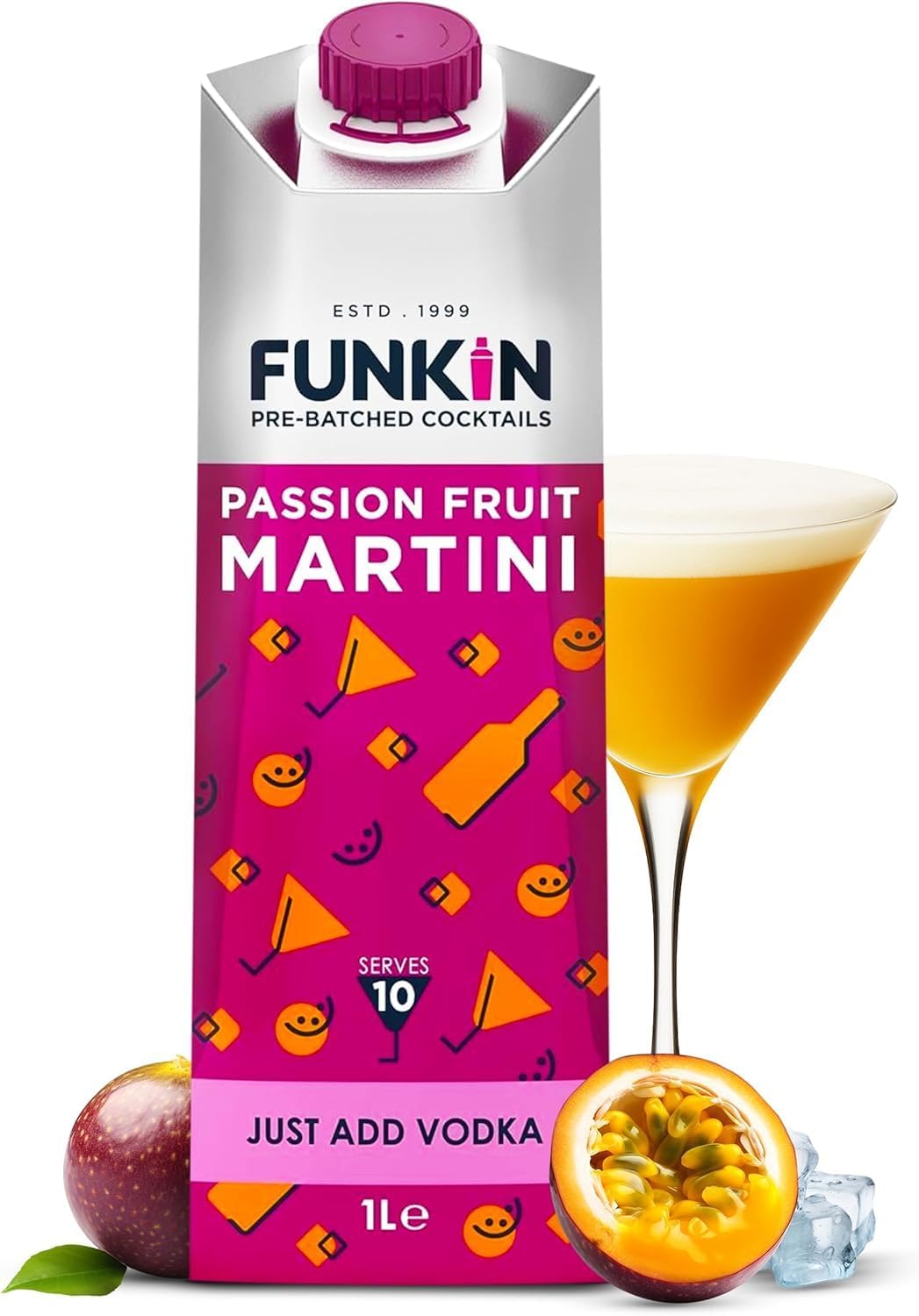 Funkin Cocktail Mixer (Passion Fruit Martini Mixer)