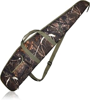 Soft Rifle Gun Case, 41/45/49 Inch Shotgun Carrying Bag for Scoped Rifles with Adjustable Shoulder Sling