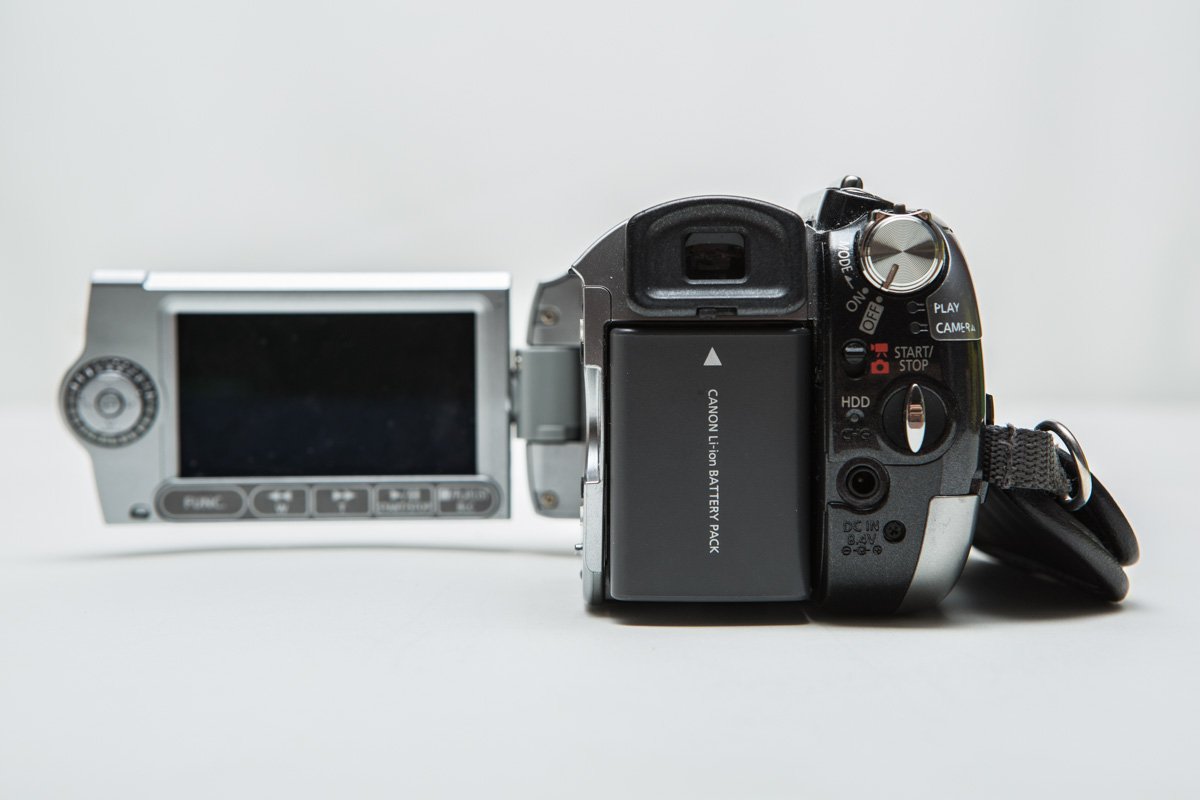 Canon HG10 Ultra-Compact High Definition HDD Camcorder (10x