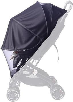 Baby Stroller Sun Protection Cover, Insect Repellent Cover, Mosquito Net Included, Heatstroke Protection, UV Protection, Breathable, Easy Installation, Universal Type, High Density, Stroller Sun Cover