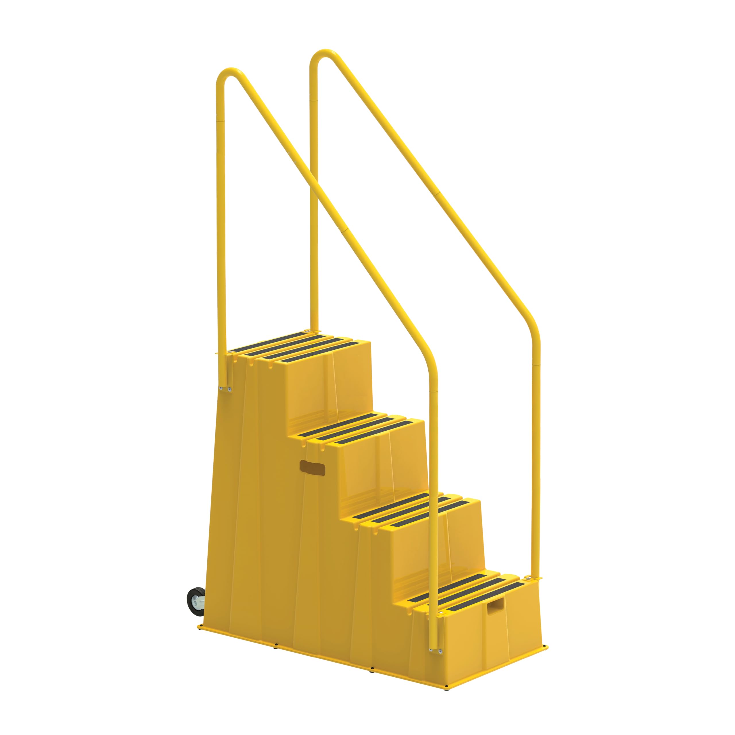 Photo 1 of US Weight Yellow Safety Steps – Lightweight & Durable Anti-Slip Step Stools with High Visibility for Home, Office, and Industrial Use
