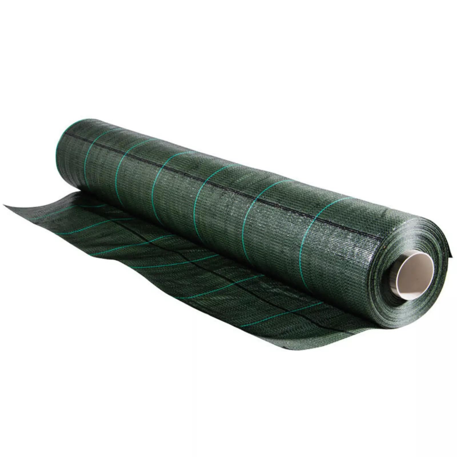 Telo Pacciamatura 100Gr/Mq Verde Pacciamante Anti Erbacce Antialga Traspirante Permeabile Resistente all'Acqua Ideale per Agricoltura,Prato,Giardino,Giardinaggio (205x30 MT, Geometrico)
