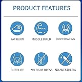 PHOLK Body Sculpt Slimming Machine, 2800W Electromagnetic Body Sculpting Machine, Magnetic Vibration Intensity: 7 Tesla, EMS for Fat Burning, for Thighs, Buttocks - 3