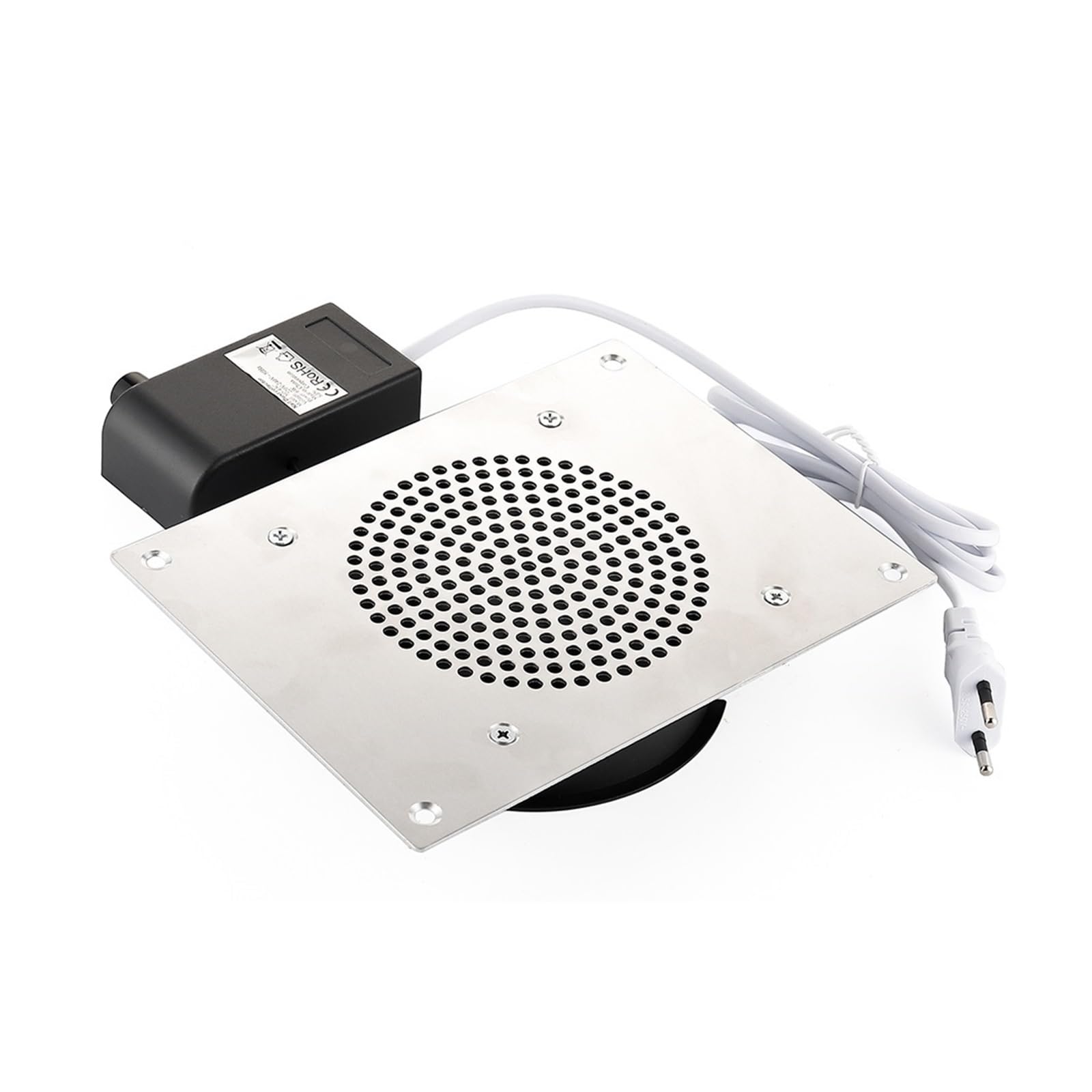 4500 giri/min Collettore di polveri for unghie Desktop integrato nella macchina la aspirazione Aspirapolvere 3 Borsa raccolta for aspirapolvere for nail art Per il soggiorno o a casa(White)