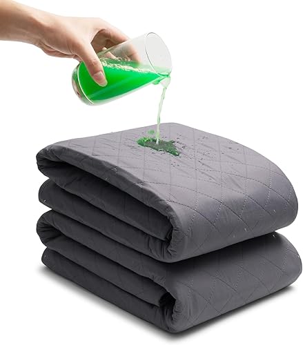 Miniatura 28 de Hide Stains - Almohadillas de cama lavables de 45 x 56 pulgadas (paquete de 2), almohadillas de cama para incontinencia, lavables, XL, almohadillas