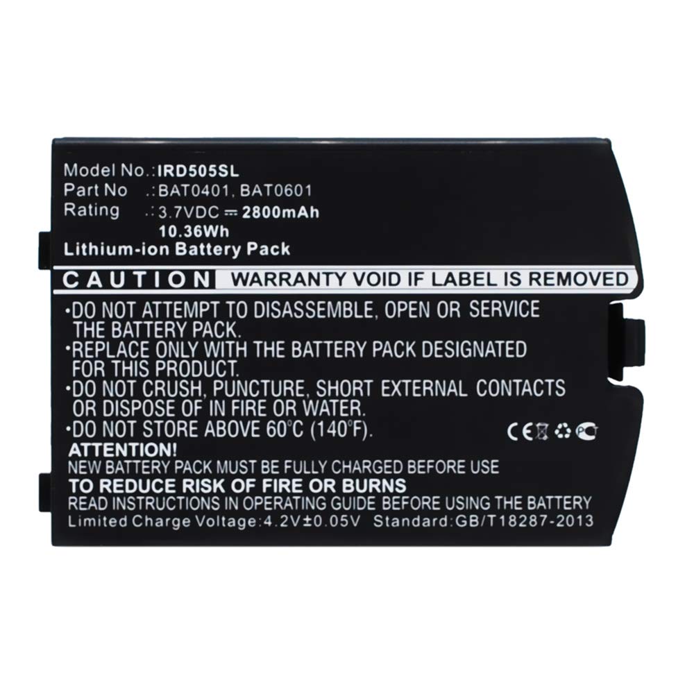 subtel, batería Compatible con Iridium 9505A (2800mAh, 3.7V) Batería de Repuesto BAT0401, BAT0601, BAT0602