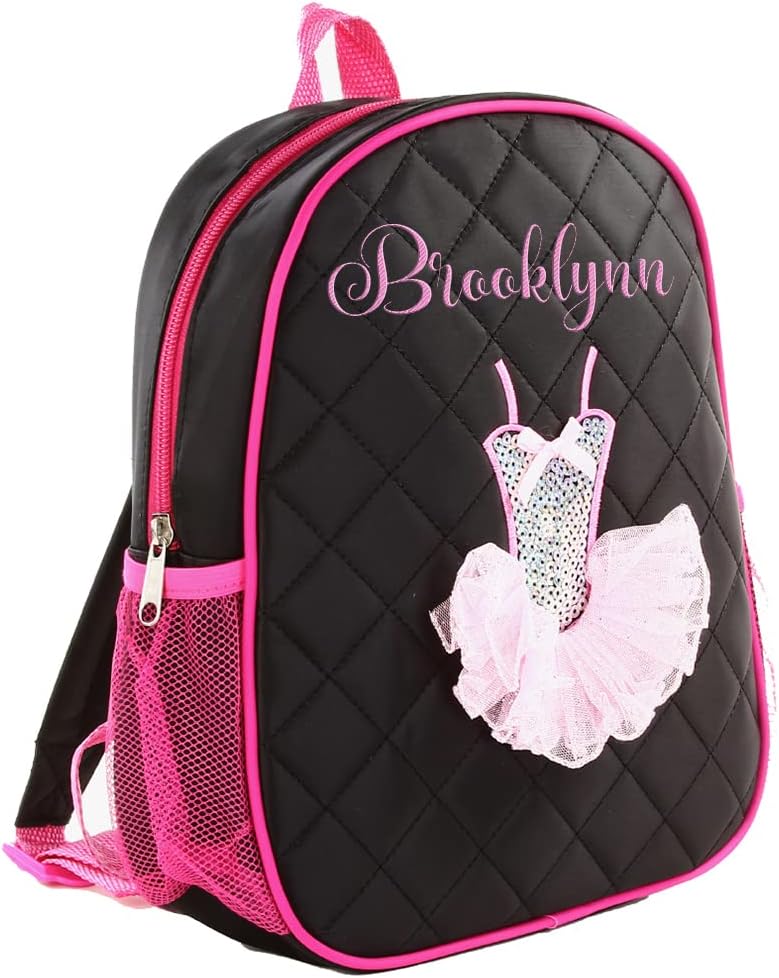 KishKesh Personalization Personalized Embroidered Dance/Ballet bag - Ballet Dress