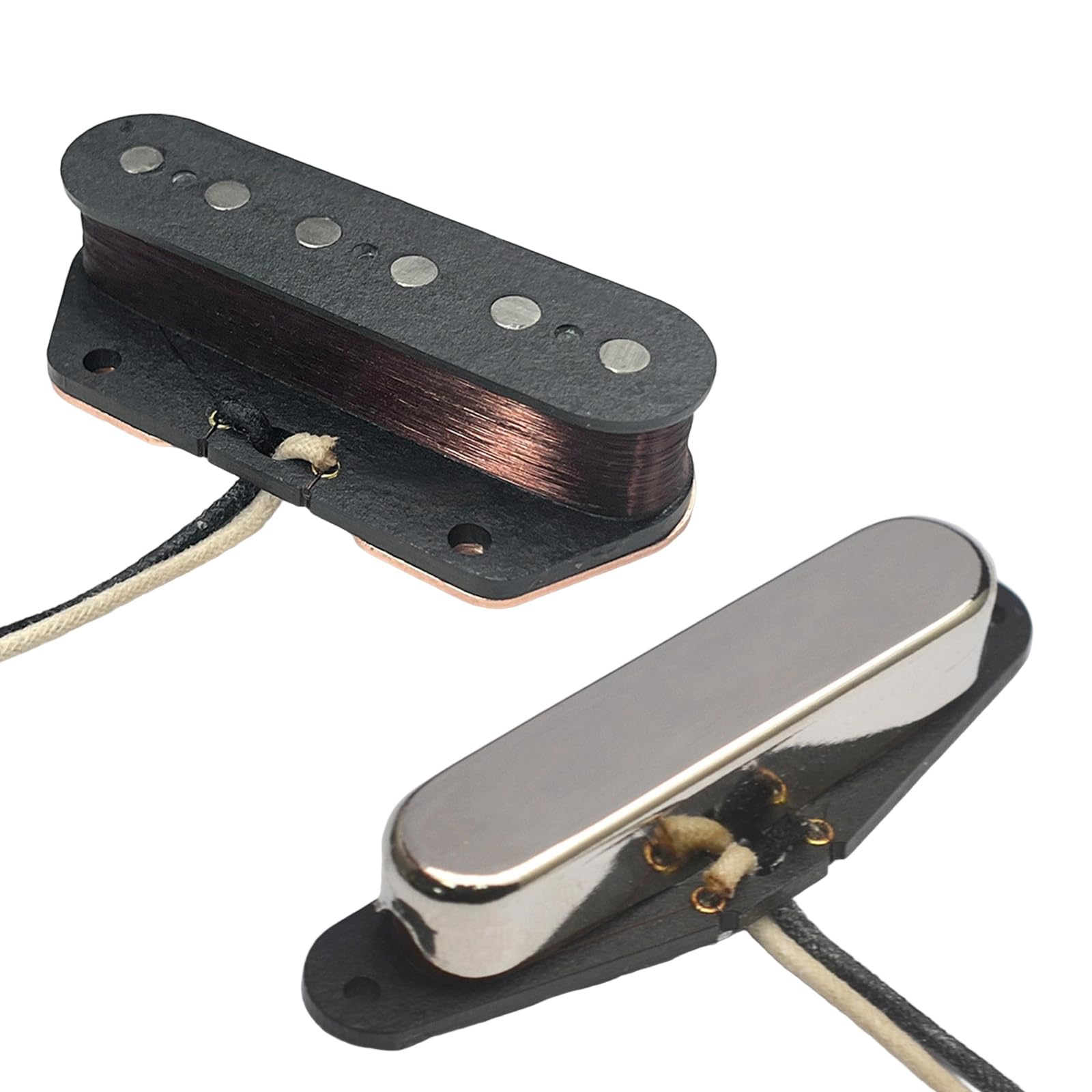 Uscita Alnico 5 Pickup Set Stili Suono caldo Pickup per chitarra Alnico 5 per principianti e musicisti professionisti Pickup per chitarra registrazione in studio