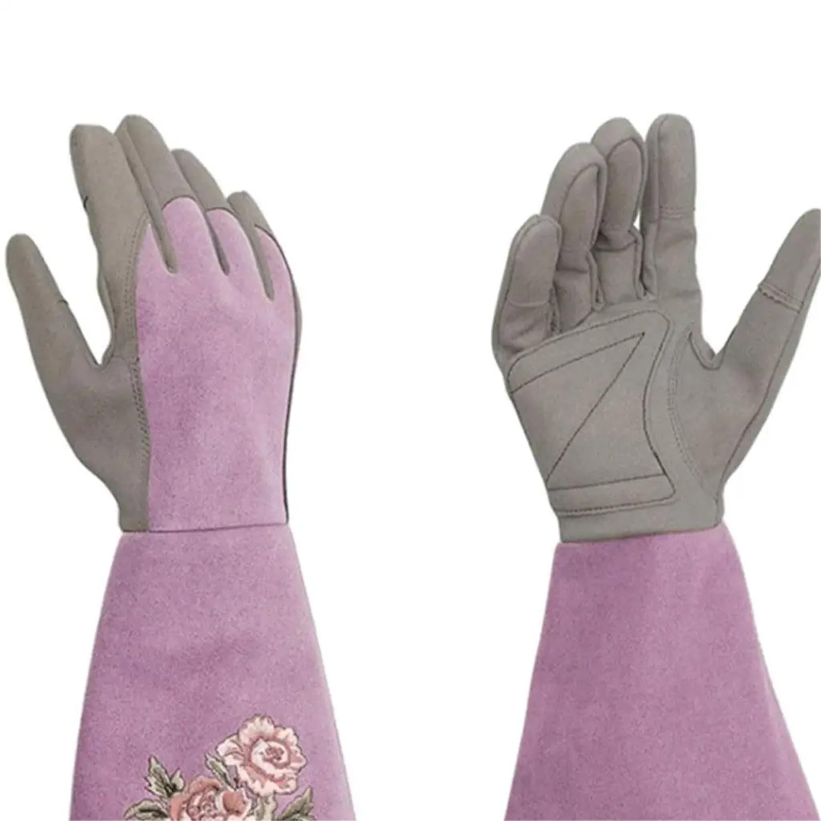 Guanti Giardino Guanti da giardinaggio in pelle Thorn for giardinieri uomini e donne(Violet M)